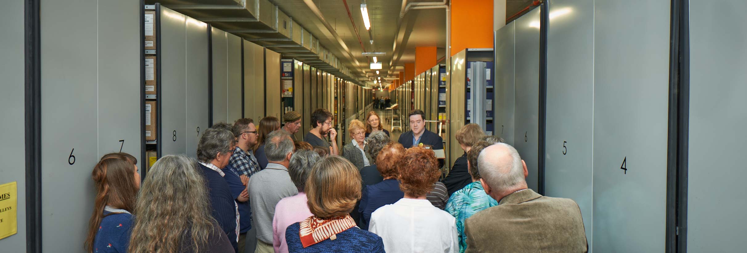 An image of a tour at PROV