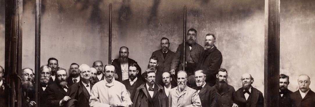 Visit of Lord Hopetoun to Spotswood, 15 March 1895, VPRS 8609/P26 Unit 8 Item 1304 Black and white image of Lord Hopetoun visiting Spotswood 15 March 1895,