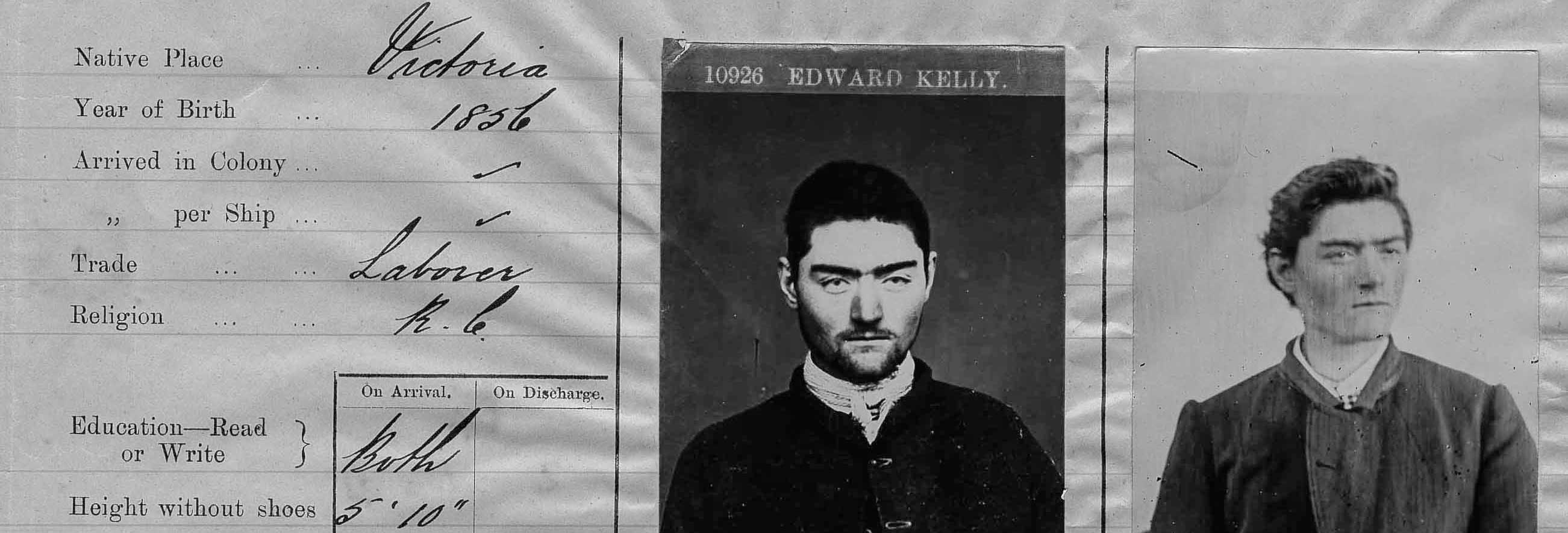 Ned Kelly police file Old Ned Kelly Archive