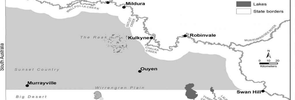The Mallee back country. Commissioned by John Burch. 