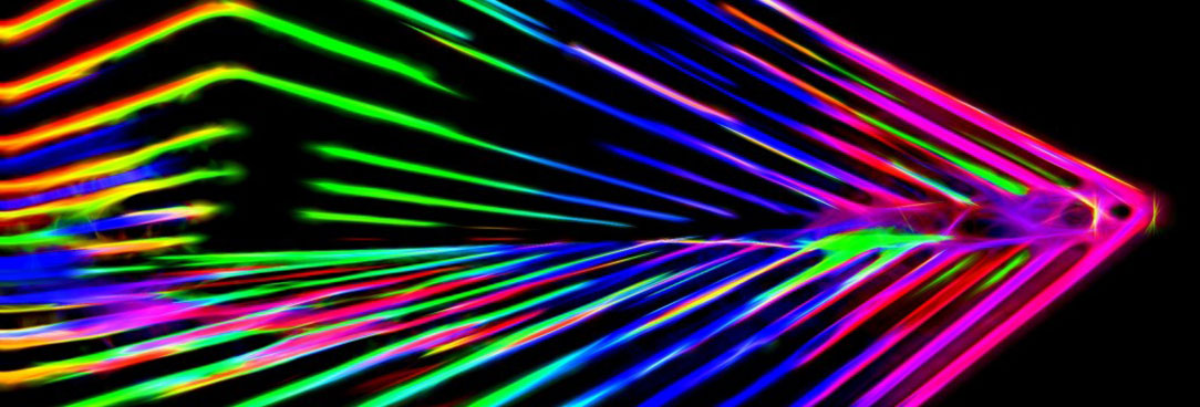 Stock Image abstract neon shapes