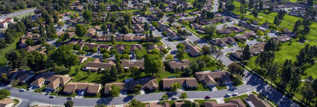 Stock Image suburban houses