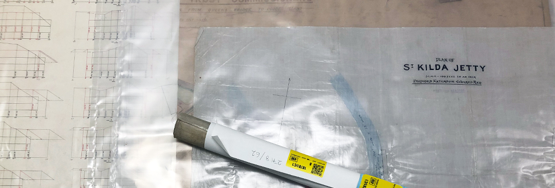 records of ports and harbours various plans laid out