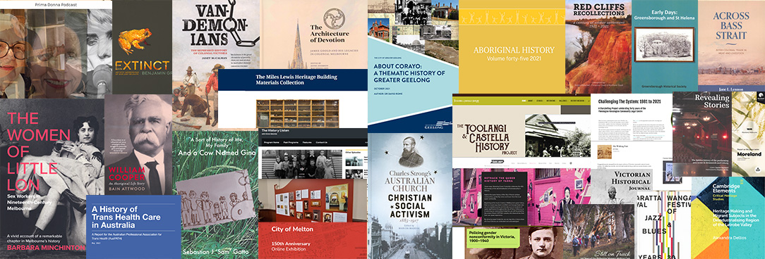 2022 Victorian Community History Awards shortlisted projects shortlisted projects