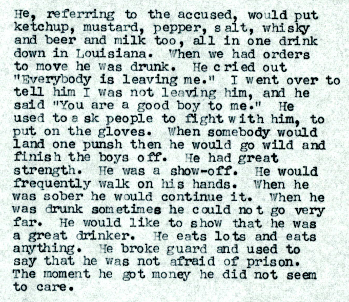 text from court case explaining eddie's drinking