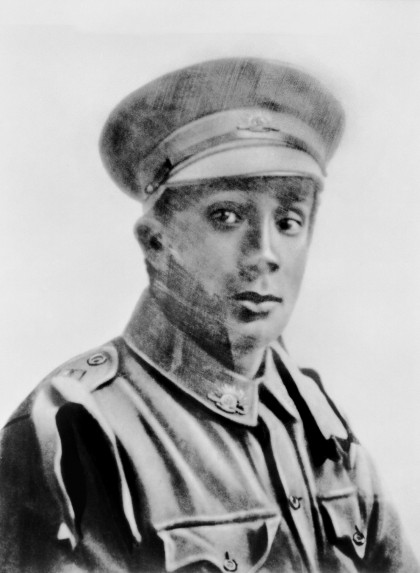 Private William Reginald Rawlings, son of Bessie Rawlings, circa 1916