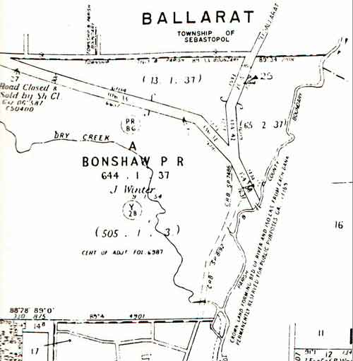 Yarrowee Geological Parish plan