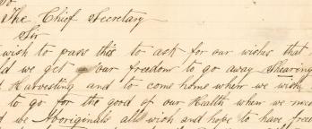 An image of a handwritten letter