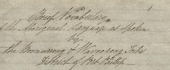 An historical document showing old style handwritting