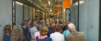 An image of a tour at PROV