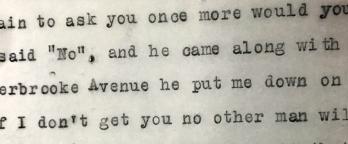 Photo of text saying "If I can't have you no one else will"