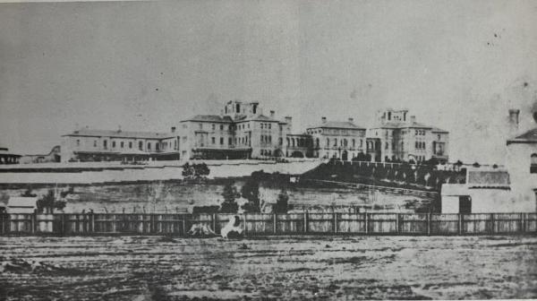 old photo of asylum